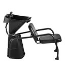 Ver imagem 3 de Lavatório Salão Beleza Cabelo Cuba Reclinável Preto Dompel