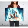 Quadro decorativo Goku KI Dragon Ball Tela em Tecido - 3