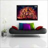 Quadro Guerra Infinita Avengers Tanus Vingadores Moldura G1 - 3