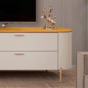 Ver mais imagens de Painel para Tv 75 Pol e Rack Bancada 241cm Celi D04 Bali/cedro - Mpozenato