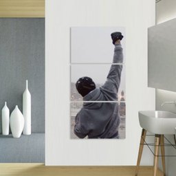Quadro Rocky Balboa Vertical Motivacional Sala Quarto - 2