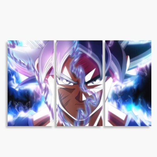 Quadro Grande Dragon Ball Goku instinto superior