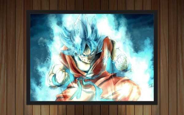 Quadro Anime Desenho Dragon Ball Goku Vegeta TT17