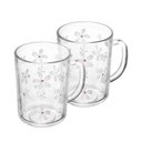Ver imagem 1 de Conjunto 2 Canecas Vetra 220ml Vidro Lyor