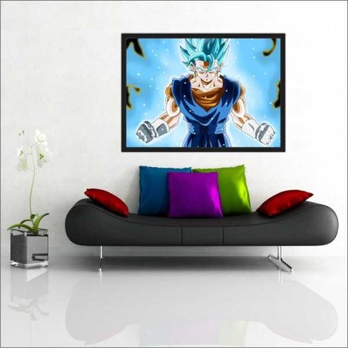 Quadro Anime Desenho Dragon Ball Goku Vegeta TT18