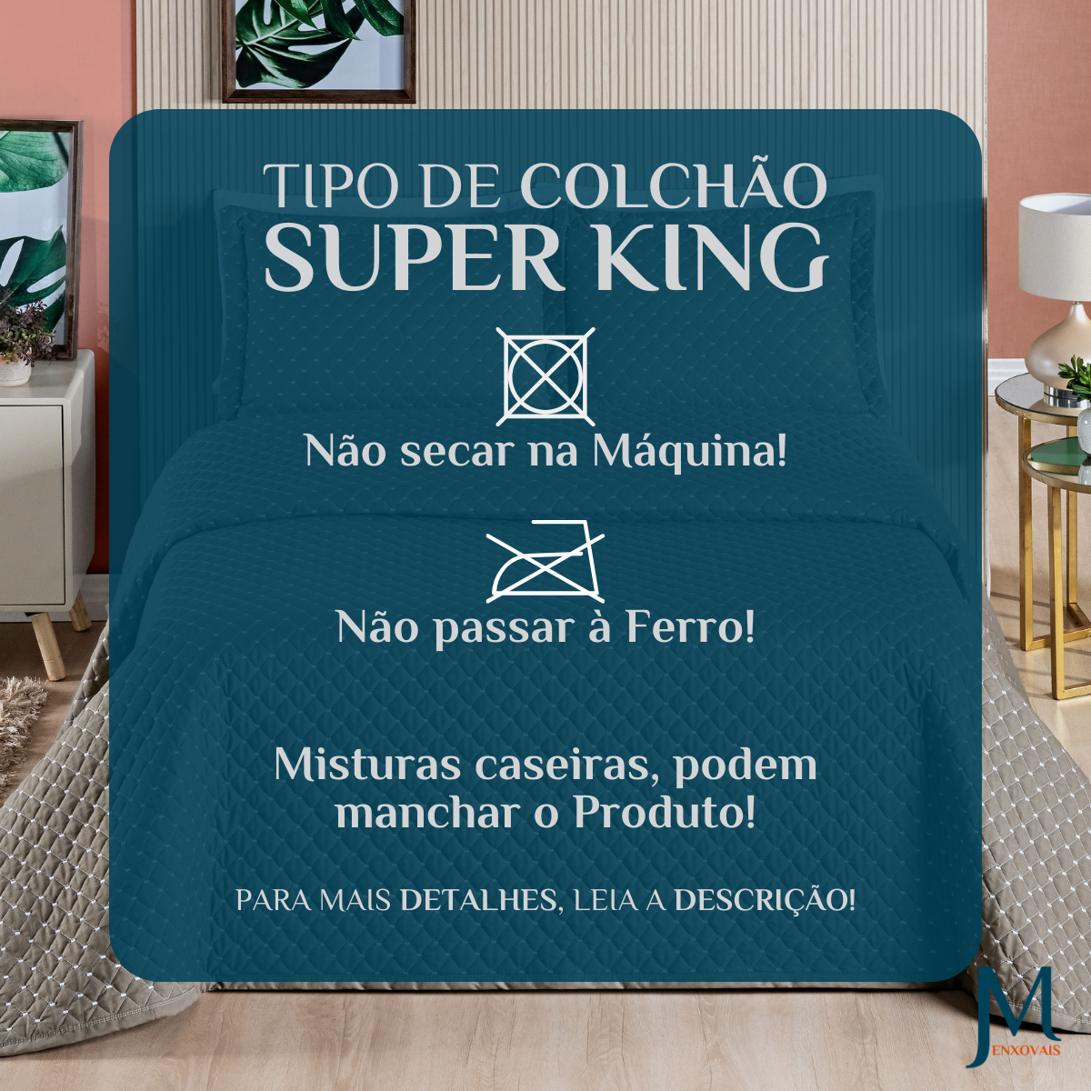 Jogo de Cama Casal King Size Melody Bordada 03 Peças Super Elegante-ravena:caqui - 7