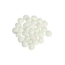 Kit 3 Naftalina Em Bolas Branca Embalagem 1kg - Sanilar - 4