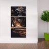 Quadro decorativo Corredor de Árvores Paisagem Natureza - 1