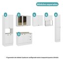 Ver imagem 4 de Armário de Cozinha Completa com Balcão Milla Laura Carraro Branco