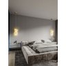 Pendente Moderno Espiral Dourado 32cm Led 7w 3 em 1 Bivolt Paris Luz - 2
