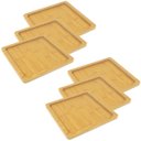 Ver imagem 2 de Tabua Petisqueira Bambu Quadrada 22x22 | 06 Un