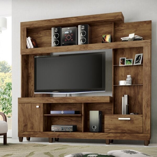 Estante Home para TV até 52 Polegadas Sensação Sense Caemmun