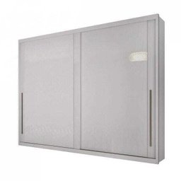 Guarda Roupa Casal 2 Portas de Correr Geom Novo Horizonte Branco - 3