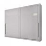 Guarda Roupa Casal 2 Portas de Correr Geom Novo Horizonte Branco - 3