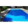 Capa de Piscina 4,8x3 Lona Forte Proteção Polietileno Azul - 1