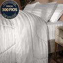 Ver imagem 4 de Edredom Solteiro 300 Fios 100% Algodão 220x160cm - Bf Colchões