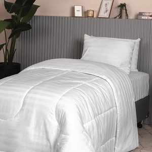 Edredom Solteiro 300 Fios 100% Algodão 220x160cm - Bf Colchões