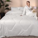 Ver imagem 6 de Edredom Solteiro 300 Fios 100% Algodão 220x160cm - Bf Colchões