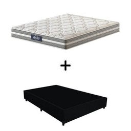 Cama Box Casal + Colchão de Molas Ensacadas Probel Vegas Comfort Pillow Euro Casal - 1