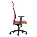 Ver imagem 3 de Cadeira de Escritório Presidente Giratória Kron Roal Caramelo