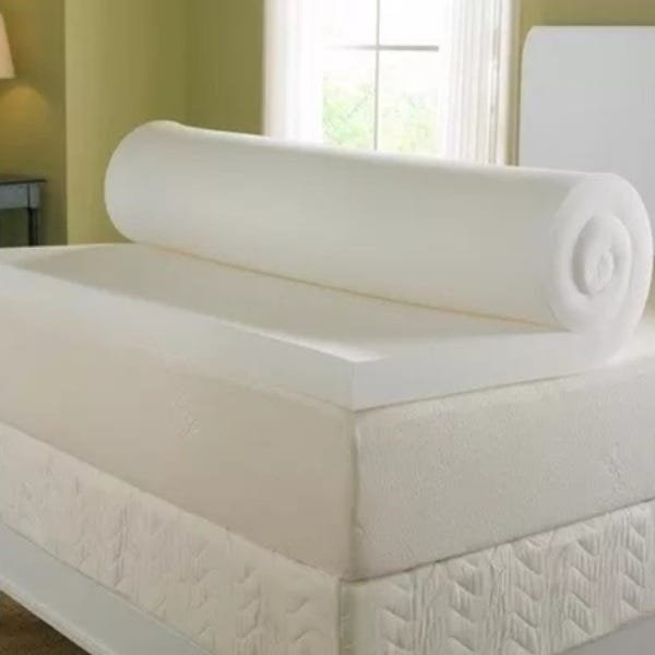 Pillow Top Látex HR Foam King 1,93 X 2,03 X 3 Aumar