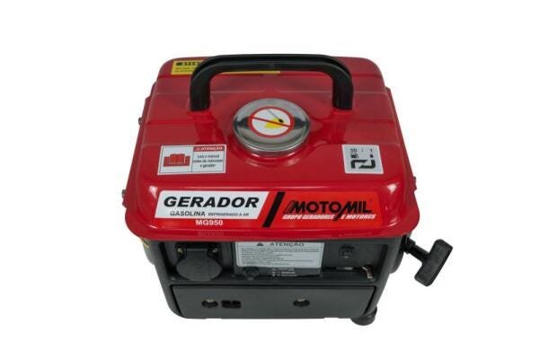 Gerador à Gasolina MG950 2 Tempos 0,8 Kva 60HZ 110V Motomil - 5