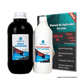 Resina Ag Media Espessura de 1kg - 1