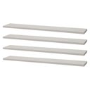 Ver imagem 2 de Kit 4 Prateleira Branca MDF 60 x 15cm Suporte Invisível