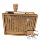 Ver imagem 1 de Cofre Guardar Dinheiro Woodbox Japones Kakebo Desafio Nat