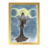 Lindo quadro tri lua wicca bruxa drd5155 - 1