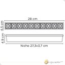Ver imagem 4 de Luminária Spot Soul Picco 20w 30graus Bivolt Embutir Branco com Preto