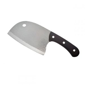 Faca Cutelo Artesanal Forjada: Esparta para Carne e Ossos Corte Preciso