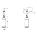 Ver imagem 3 de Dispensador Deca para Sabão Líquido Decamatic Cromado