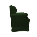 Ver imagem 3 de Poltrona Cadeira De Amamentação Com Balanço Manu Suede Verde Ms Decor