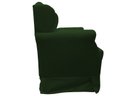 Ver imagem 3 de Poltrona Cadeira De Amamentação Com Balanço Manu Suede Verde Ms Decor