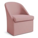 Ver imagem 3 de Kit 04 Cadeiras Poltrona de Jantar Clara Veludo Rosê Dal Poz Estofados