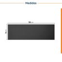 Ver imagem 2 de Rodapés para Balcão de Cozinha Planejada 30cm Ipanema CabeCasa MadeiraOriginals Grafite Trama
