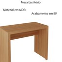 Ver imagem 3 de Mesa para Escritório Home Office ME4139 MDP Amendoa - Gran Belo