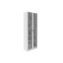 Ver imagem 1 de Multiuso Lavanderia Am-3112 C/ 2 Portas C/ Vidro Branco - Tecno Mobili