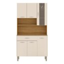 Ver imagem 2 de Kit Cozinha Golden Plus 6 Portas Freijó Soft - Kits Paraná