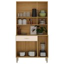 Ver imagem 3 de Kit Cozinha Golden Plus 6 Portas Freijó Soft - Kits Paraná