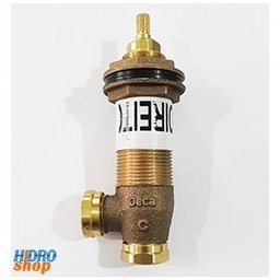 Lateral direita Misturador Lavatório Deca 1/4 Volta Belle Epoque Tiffany - 4905100 - 1