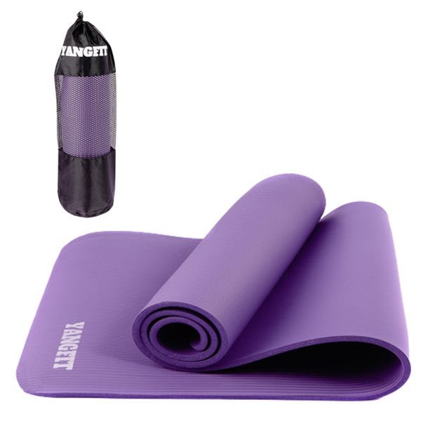 Tapete Yoga Pilates Exercícios com Bolsa 183x61x1,0cm Yangfit - 1