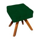 Ver imagem 6 de Kit 01 Poltrona e 01 Puff Elisa Suede Verde