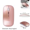 Mouse Slim Bluetooth Recarregável Mbtech Ref: Gb54429 Ouro - 3