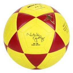 Bola de Futevolêi Mikasa Ed.Especial Natalia Guitler;Cor:Amarelo;Gênero:Unissex;Tamanho:Único - 2