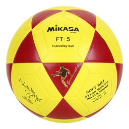 Bola de Futevolêi Mikasa Ed.Especial Natalia Guitler;Cor:Amarelo;Gênero:Unissex;Tamanho:Único - 1