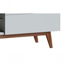 Ver imagem 4 de Rack Classic 2g 2.2 Branco Acetinado - Imcal Móveis