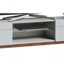 Ver imagem 3 de Rack Classic 2g 2.2 Branco Acetinado - Imcal Móveis