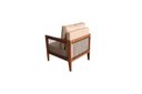 Ver imagem 4 de Kit com 2 Poltrona Paris corda nautica luxury linho Bege com almofadas